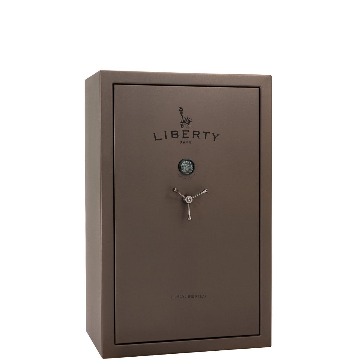 USA Series | Level 3 Security | 60 Minute Fire Rating | 48 | Dimensions: 60.5&quot;(H) x 42&quot;(W) x 22&quot;(D) | Bronze Textured | Electronic Lock - Closed